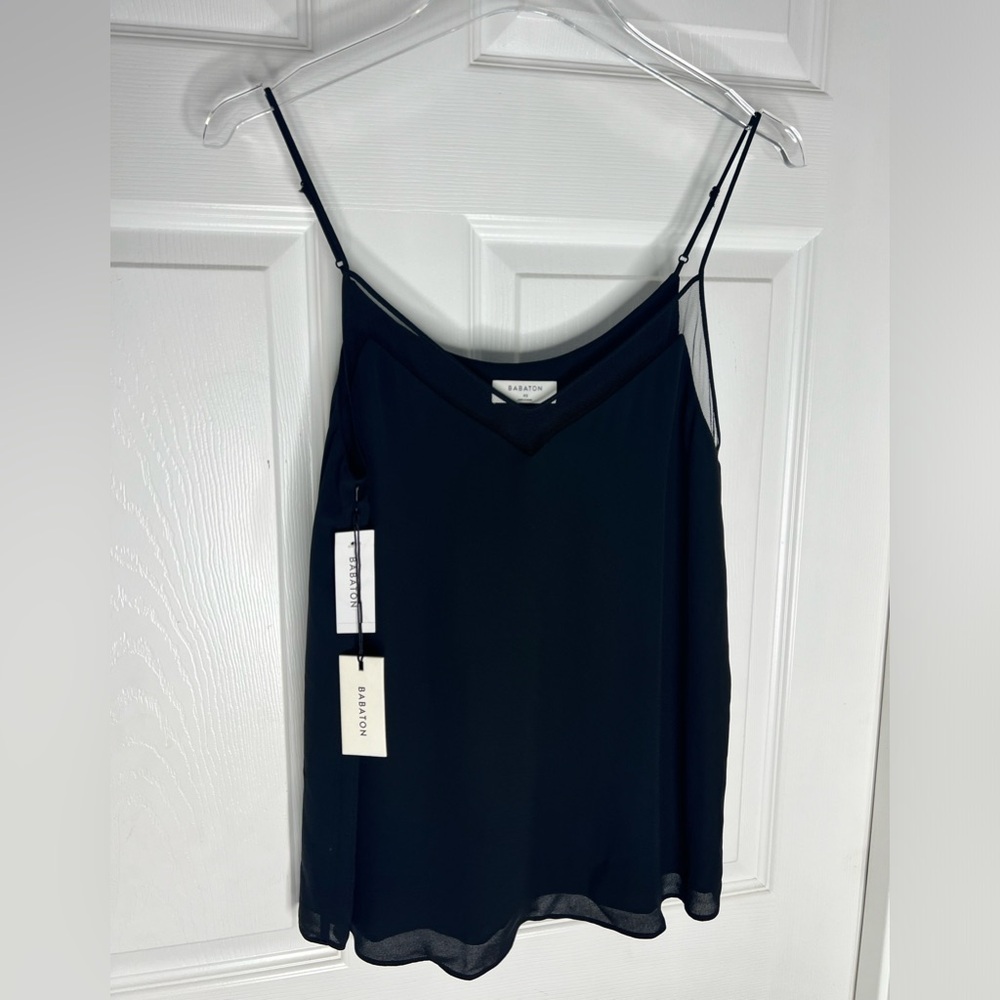 NWT Babaton Black Cami Top Sz XS - Picture 7 of 9